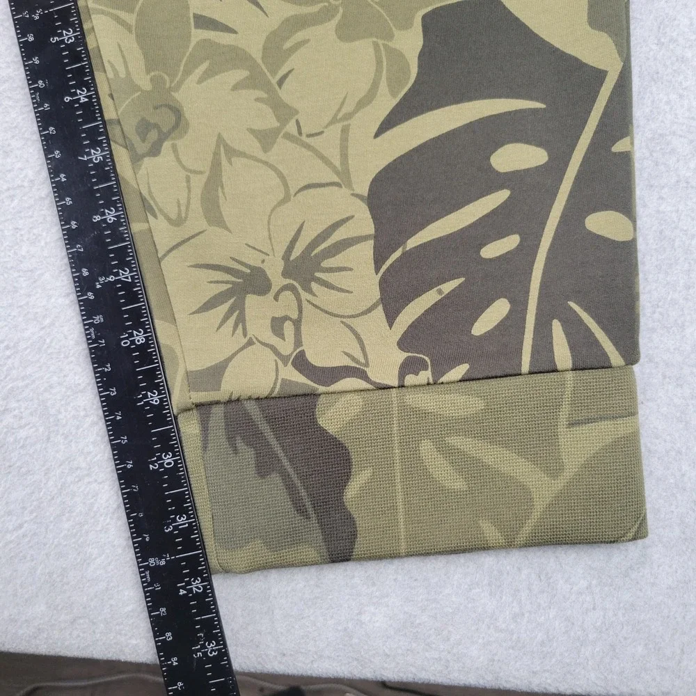 Polo Ralph Lauren Jogger Pants Mens 2XLT Green Tropical Floral Leaf Print NWT